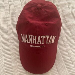 Manhattan New York City Red Hat